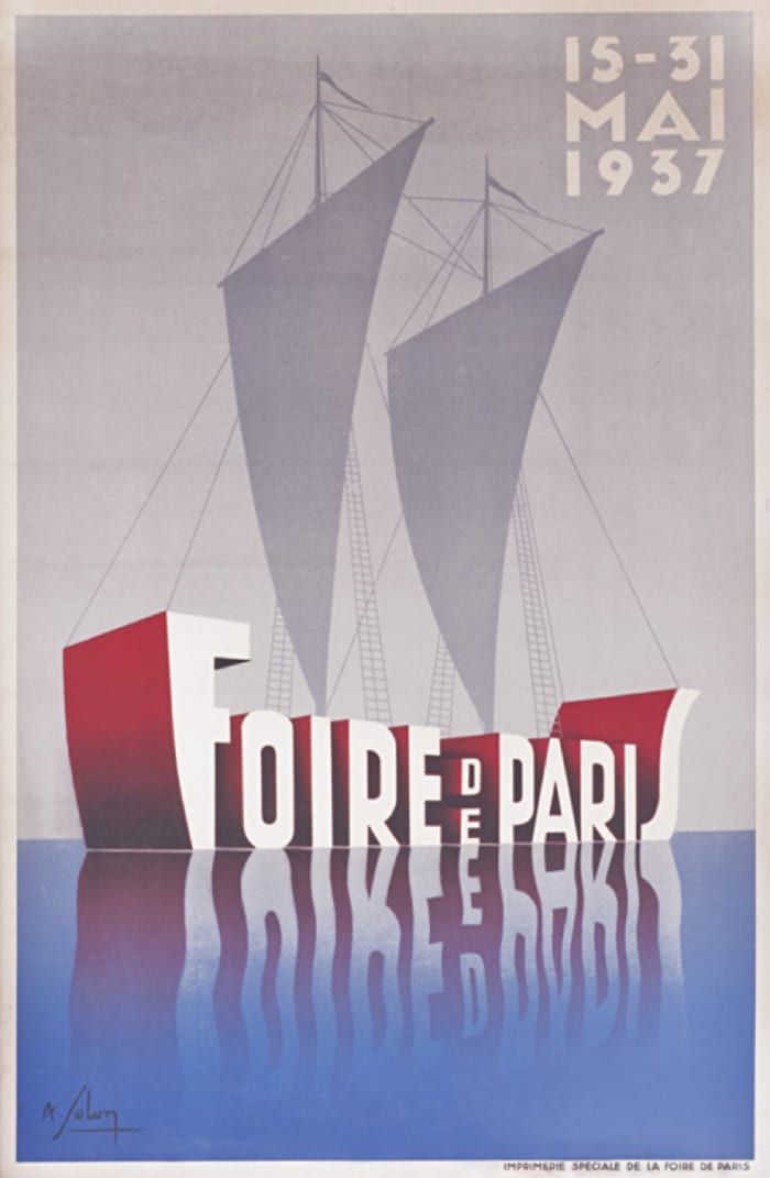 Designed Vintage Boating Posters Airows