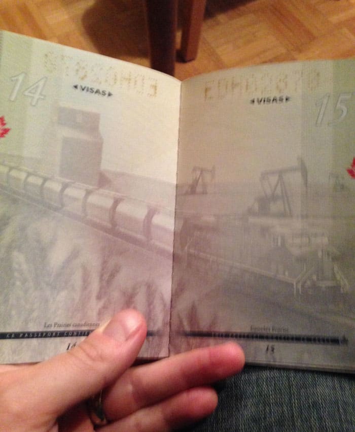 Canada S New Passport Design Is Impossibly Awesome Airows   New Canadian Passport Uv Light Images 5 