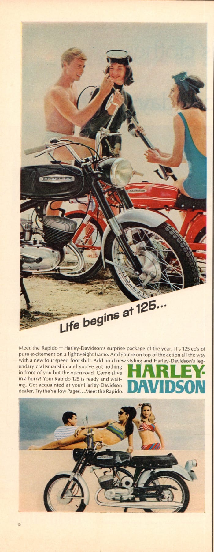 16 Cool Vintage Motorcycle Ads - Airows