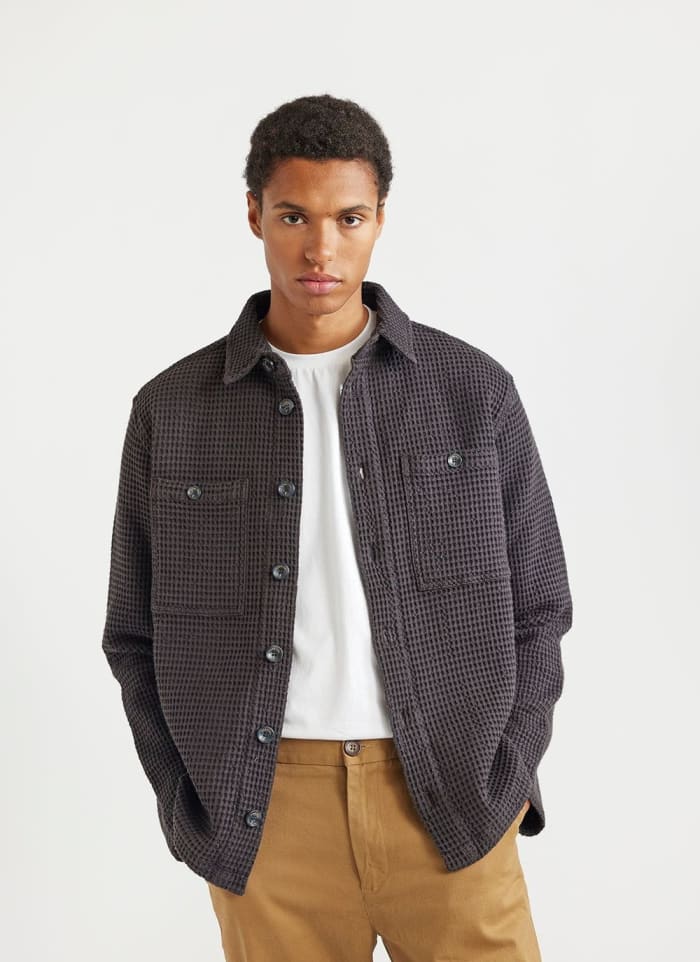 Add Some Texture to Your Wardrobe with This Versatile Overshirt from ...