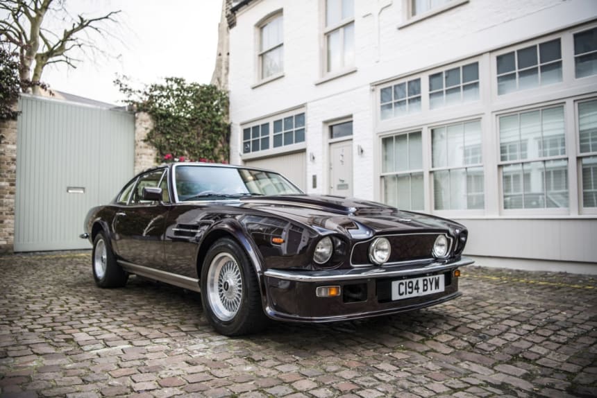 Car Porn Sir Elton Johns Aston Martin V8 Vantage Saloon Airows