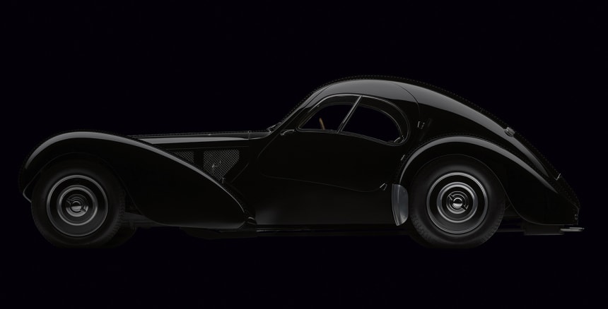Ralph Lauren's All Black Bugatti Will Make Your Heart Stop - Airows