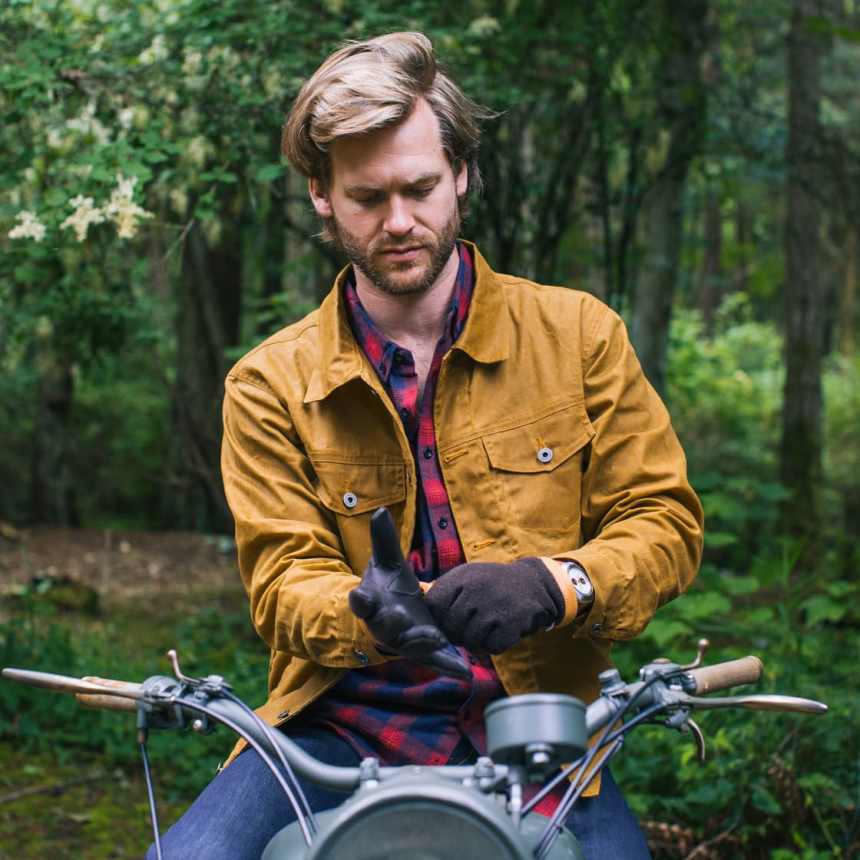 This Waxed Trucker Jacket Is Tough, Timeless, and Made in the USA Airows