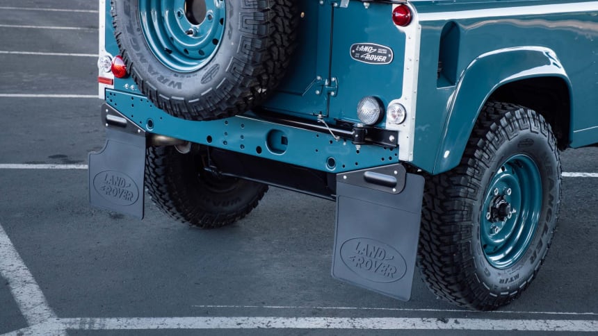 This Marine Blue Land Rover Defender 90 Is Simply Perfect