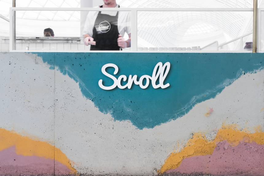 This ConcreteClad Ice Cream Bar Is Layered With Tasteful Colors Airows