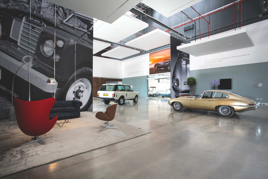 Inside Jaguar Land Rover's Classic Works Warehouse - Airows