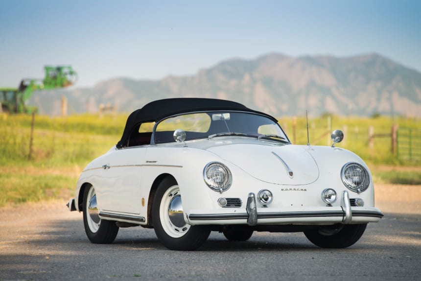 12 Stunning Photos of a 1956 Porsche 356 A 1600 Speedster - Airows