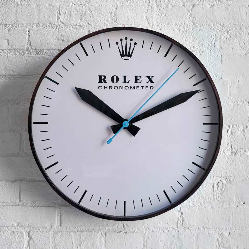 This 1960s Rolex Wall Clock Will Instantly Upgrade Any Space Airows