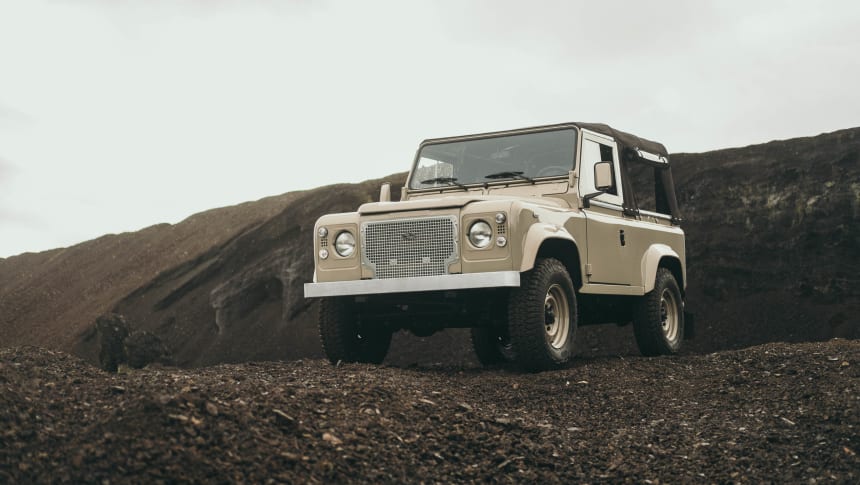A Vintage Land Rover Defender Has Never Looked More