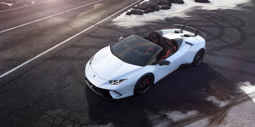 The Lamborghini Huracan Performante Spyder Is A Topless Tasmanian Devil Airows