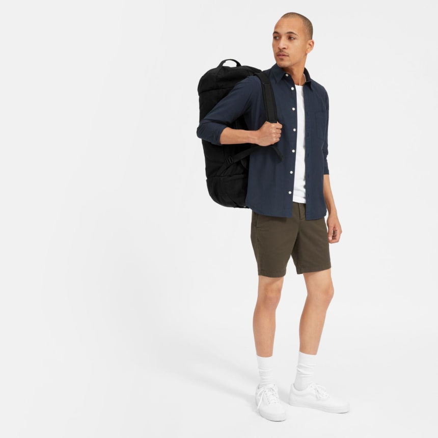 Everlane's New Bag Has Backpack Portability With Duffel Packability ...