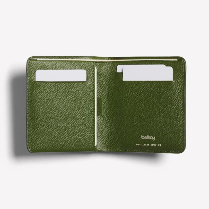 Bellroy's Forest Green Wallet Will Add Rich Color to Your EDC - Airows