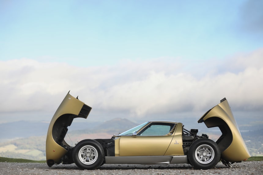 Car Porn 1971 Lamborghini Miura P400 Sv Airows
