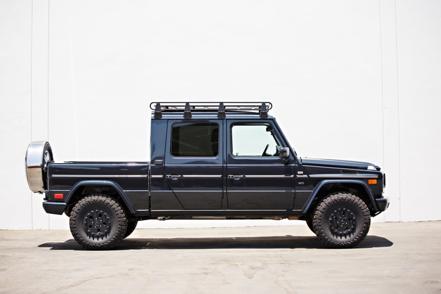 Car Porn: Custom 2002 Mercedes-Benz G500 Pickup - Airows