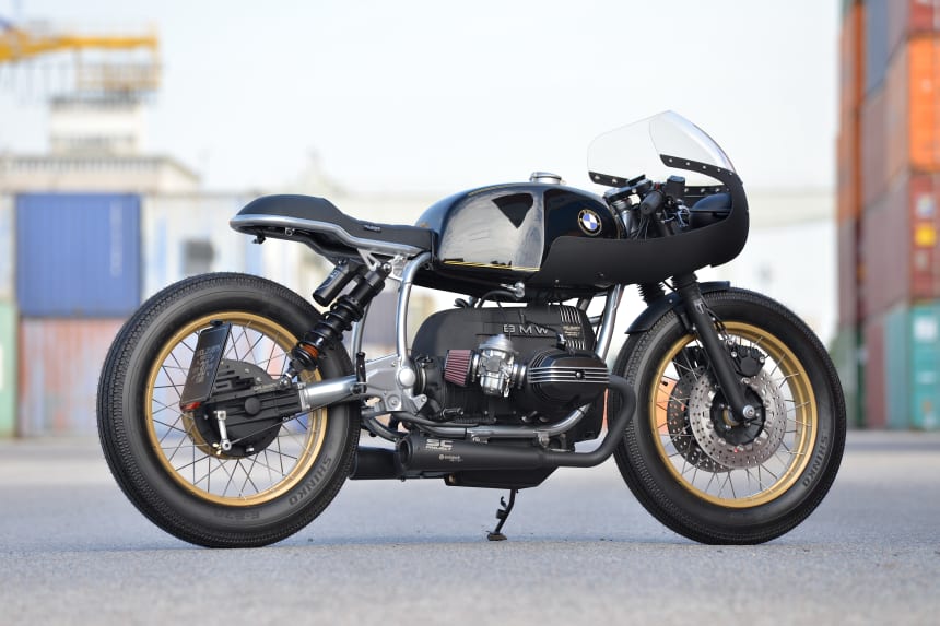 Vintage Meets Modern With This Newly Customized Café Racer - Airows