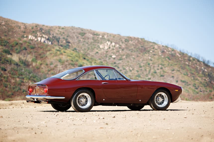 Феррари 250 gt lusso красный