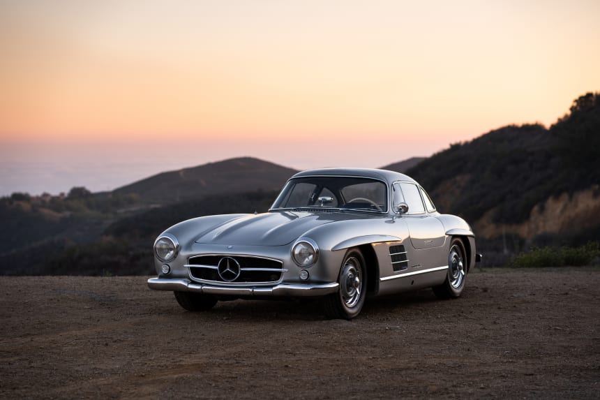 Car Porn: 1955 Mercedes-Benz 300 SL Alloy Gullwing - Airows