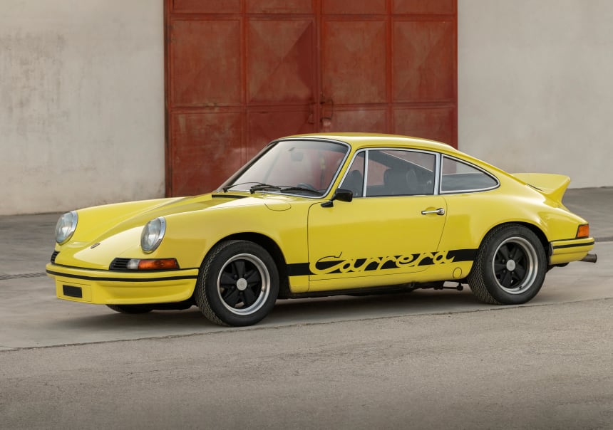 Car Porn: 1973 Porsche 911 Carrera RS 2.7 Lightweight - Airows