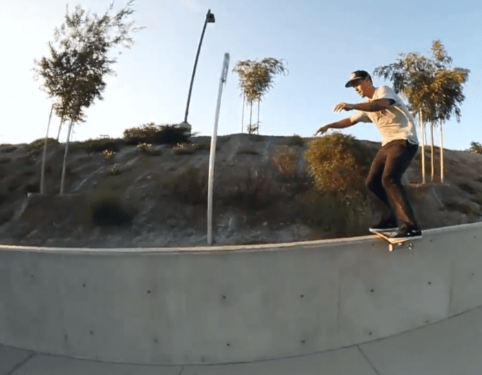 Skateboarder Jordan Hoffart's World Record Boardslide Is Awesome To