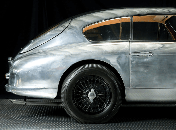 This Vintage Aston Martin For Sale Has A Spectacular Polished Aluminum