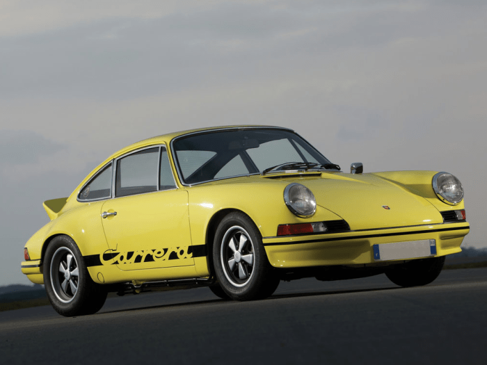 1973 Porsche 911 Carrera 2.7 Rs = The Ultimate Investment, Up 700% Over 