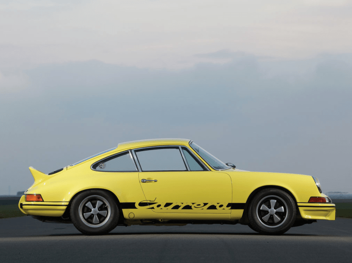 1973 Porsche 911 Carrera 2.7 RS = The Ultimate Investment, Up 700% Over ...