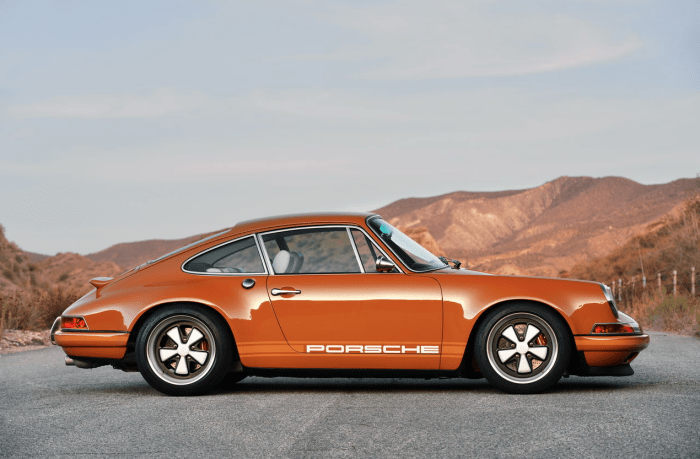 This Burnt Orange Custom Porsche Is What Automotive Perfection Looks ...