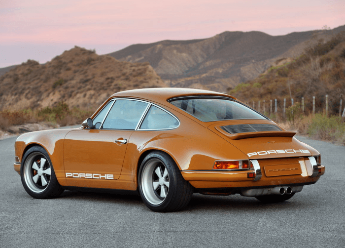 This Burnt Orange Custom Porsche Is What Automotive Perfection Looks Like - Airows