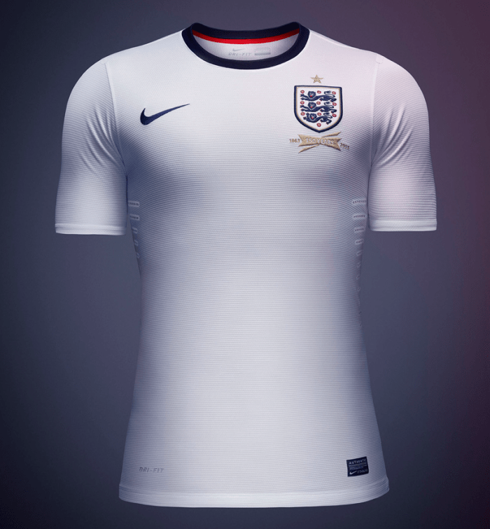 Nike's 2013 England Football Kit Airows