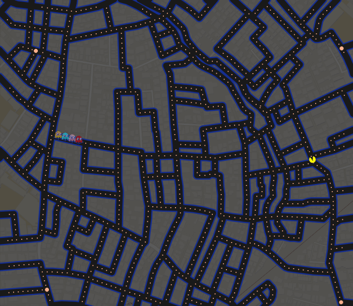 You Can Now Play Pac-Man In Google Maps Anywhere In The World - Airows