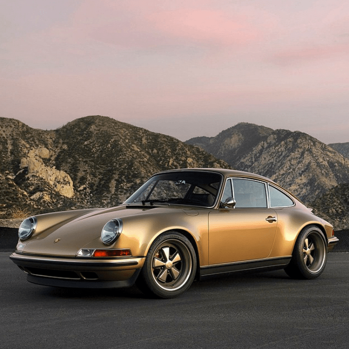 This Gold Custom Porsche Is Sex On Wheels - Airows