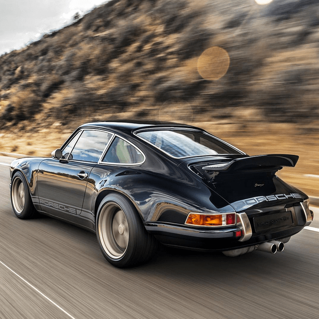 A Black And Tan Custom Porsche 911 That's All Kinds Of Cool - Airows