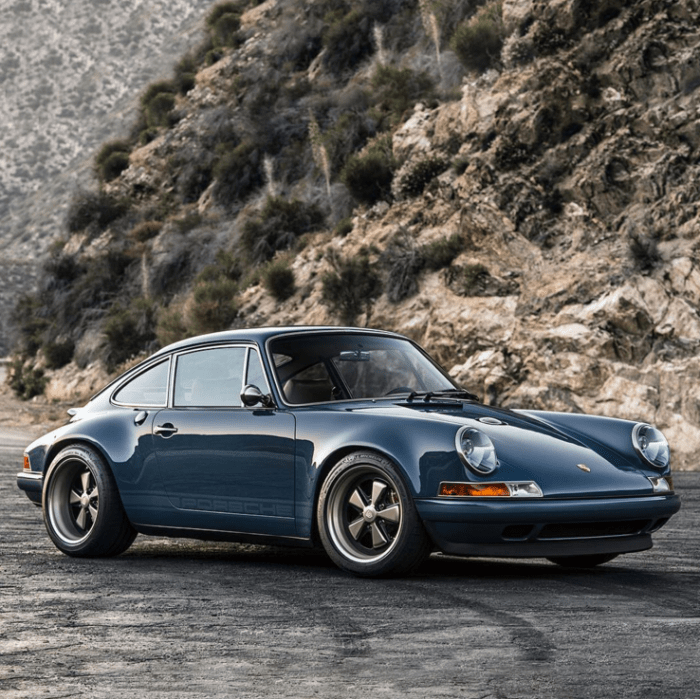 It's Hard To Get Cooler Than This Customized Navy Porsche 911 - Airows