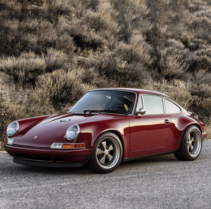 Car Porn: Customized Oxblood Porsche 911 - Airows