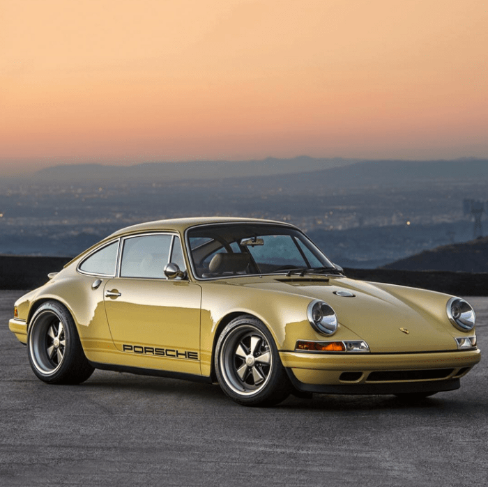 Car Porn: A Mellow Yellow Porsche 911 Restored By Singer - Airows