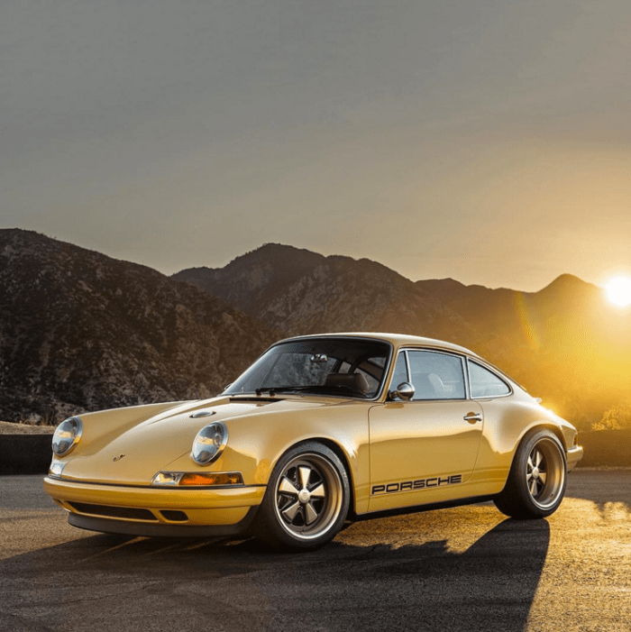 Car Porn: A Mellow Yellow Porsche 911 Restored By Singer - Airows