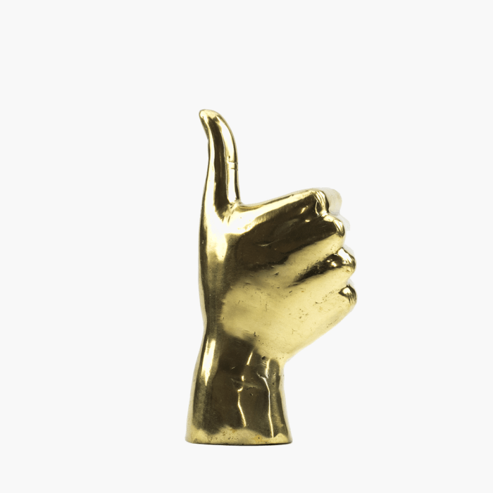 Brass Hand Sculptures Will Make a Bold Statement in Any Home - Airows