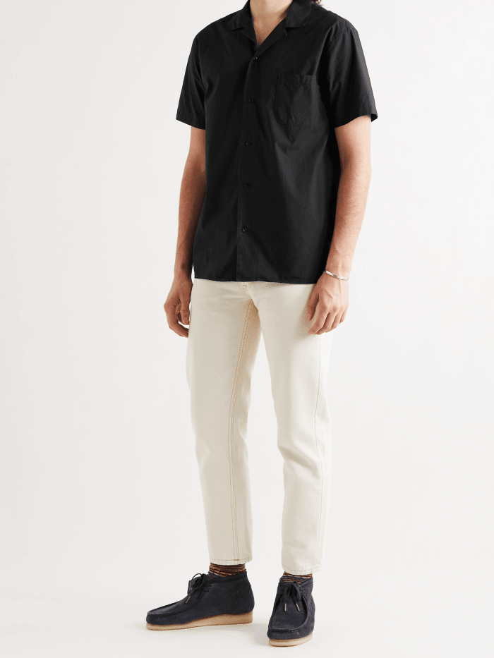 YMC Releases a Stealthy, Minimalistic Camp-Collar Shirt - Airows