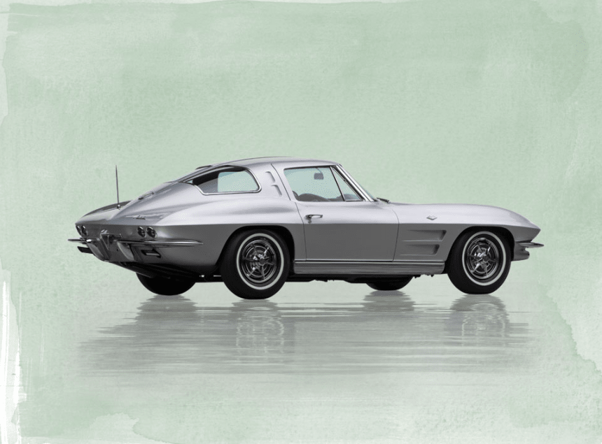 Car Porn: 1963 Chevrolet Corvette Sting Ray 'split-window' Coupe - Airows