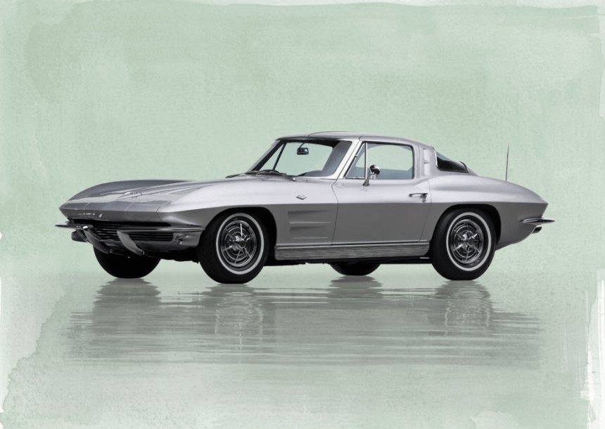 Car Porn: 1963 Chevrolet Corvette Sting Ray 'Split-Window' Coupe - Airows