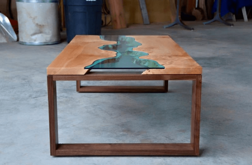 These Wood Tables Embedded With Glass Rivers Will Blow You Away Airows