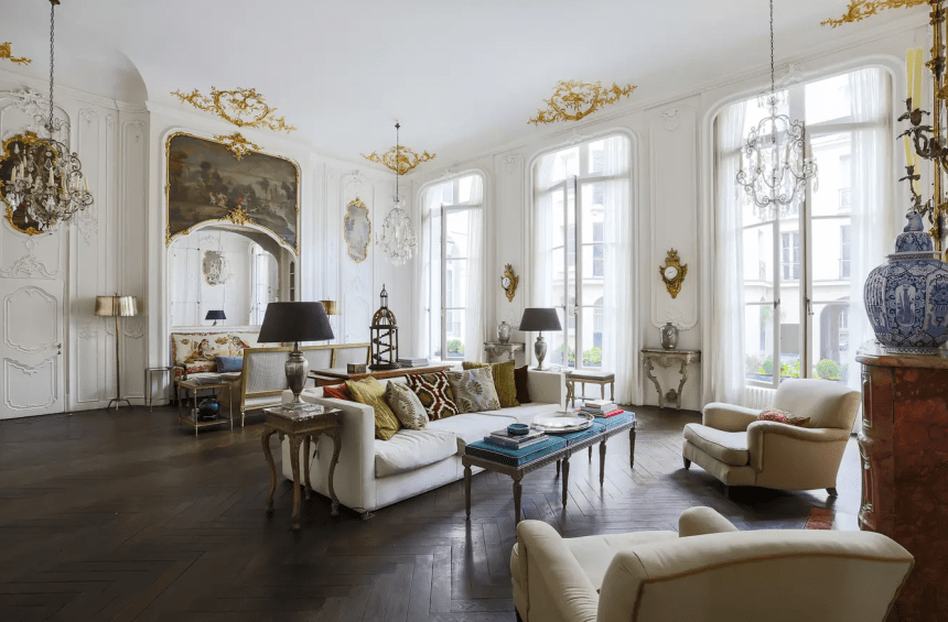 This Lavish Parisian Pad Is Fit for Royalty - Airows