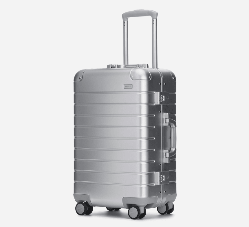 Drop Your Rimowa Lust for Away's Take on Aluminum Luggage - Airows