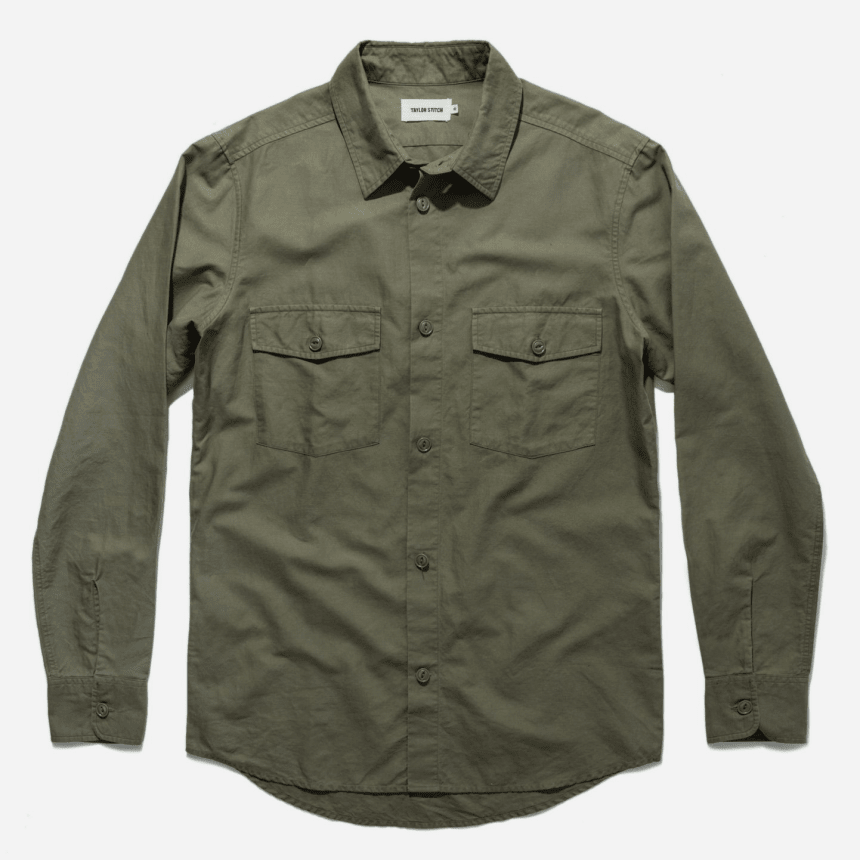 This Military-Style Field Shirt Made of Hemp is Even Cooler Than It ...