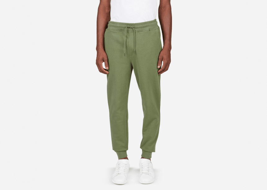 everlane the classic french terry sweatpant