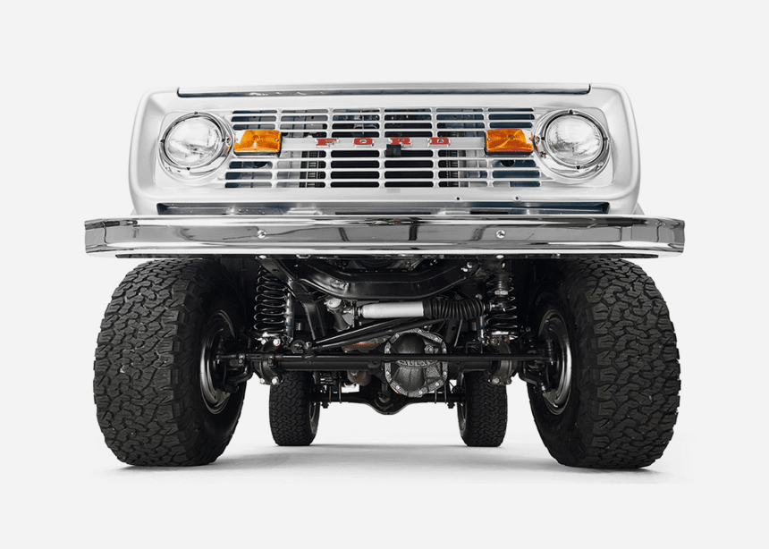 Ford bronco чертеж