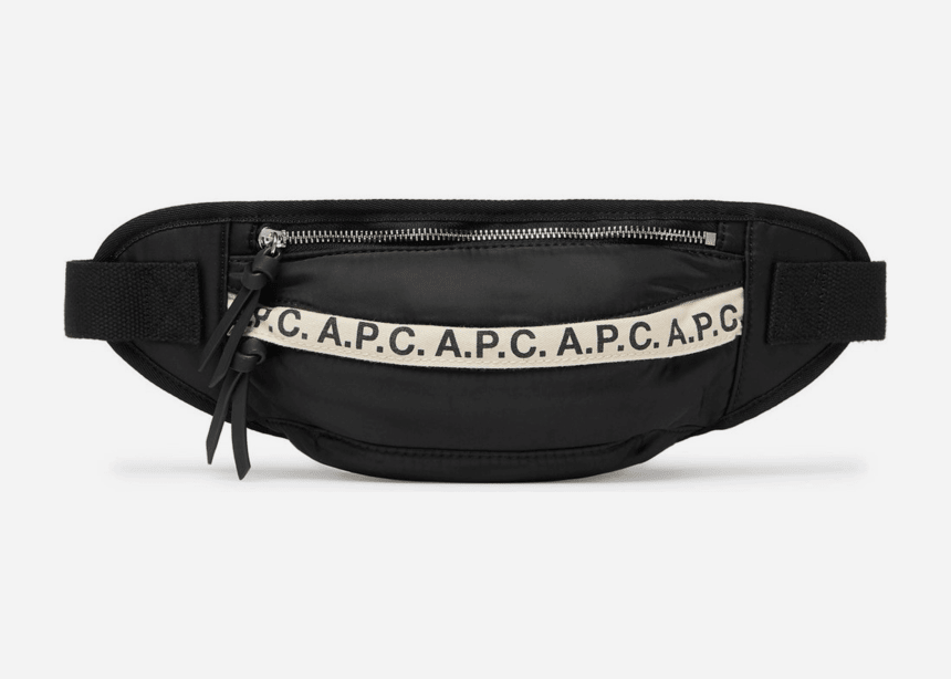 A.P.C.'s Logo-Print Belt Bag Hits all the Right Notes - Airows