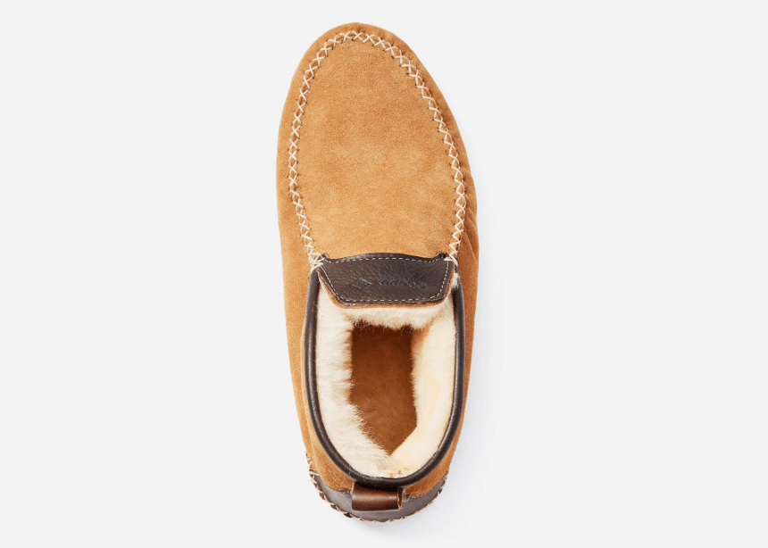 classic luxe lined slipper