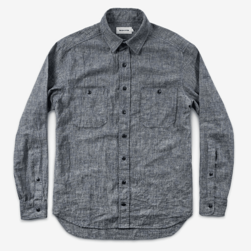 Taylor Stitch's Hemp Chambray Shirts Will Get You High, Sartorially ...