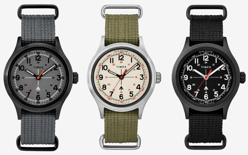 Todd Snyder x Timex Debut Trio of Watches Inspired by 1970s Military ...